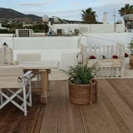 Pebbles With Private Roof Garden Aliki (Paros)